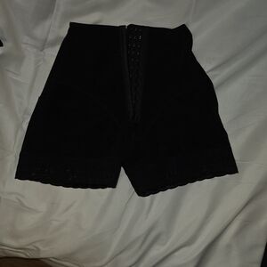 Women's Black High-Waisted Booty Lifting Shapewear.